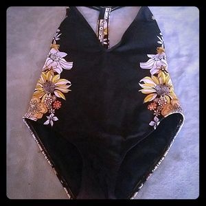 One piece bathing suit